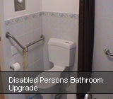Disabled Persons Bathroom Upgrade